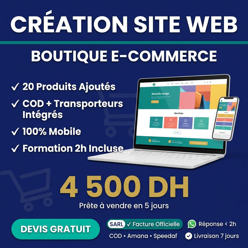 Création Boutique E-commerce — Agence Digitale Yan